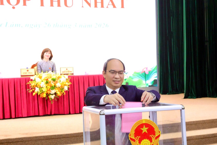 HĐND xã Thư Lâm tổ chức Kỳ họp thứ Nhất khóa II, nhiệm kỳ 2026–2031- Ảnh 8.