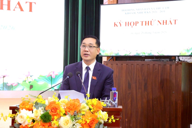 HĐND xã Thư Lâm tổ chức Kỳ họp thứ Nhất khóa II, nhiệm kỳ 2026–2031- Ảnh 4.