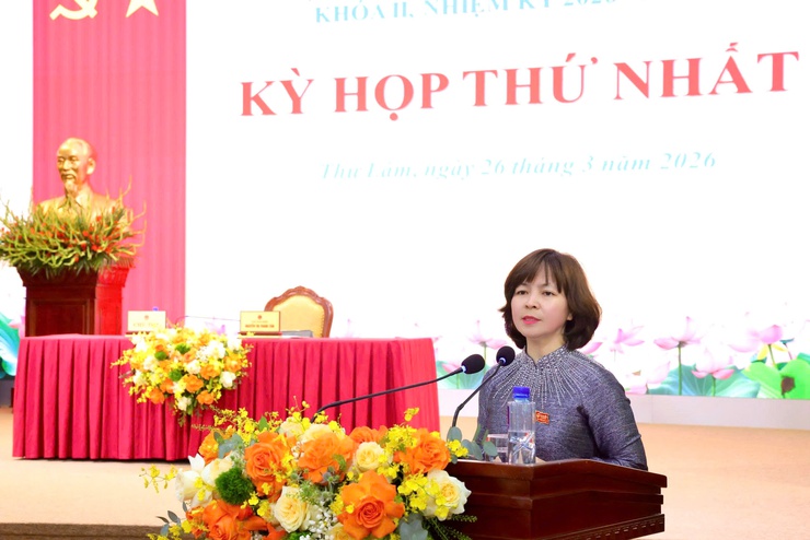 HĐND xã Thư Lâm tổ chức Kỳ họp thứ Nhất khóa II, nhiệm kỳ 2026–2031- Ảnh 21.