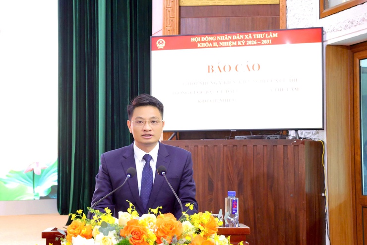 HĐND xã Thư Lâm tổ chức Kỳ họp thứ Nhất khóa II, nhiệm kỳ 2026–2031- Ảnh 6.