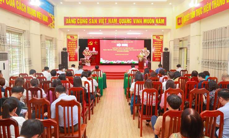 Xã Đại Xuyên tổ chức gặp mặt kỷ niệm 80 năm Ngày truyền thống ngành Thể dục thể thao Việt Nam- Ảnh 3.