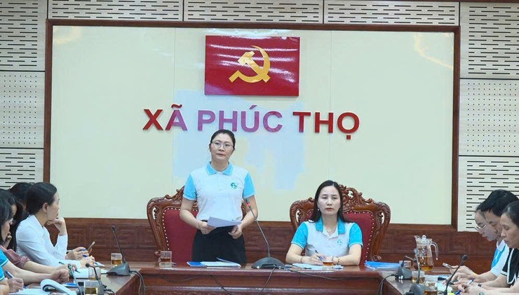 Xã Phúc Thọ triển khai Kế hoạch thành lập Chi hội Phụ nữ trong các nhà trường- Ảnh 2.