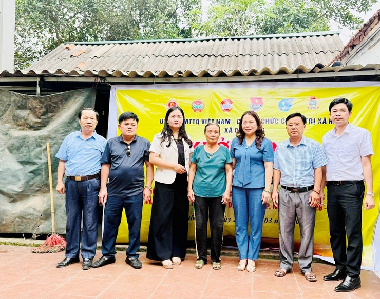 Quốc Oai khởi công xây dựng 3 Nhà Đại đoàn kết – Tiếp thêm điểm tựa an cư cho hộ khó khăn- Ảnh 3.