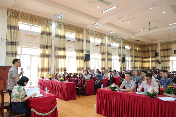 Xã Phú Nghĩa triển khai rà soát, lựa chọn điểm giết mổ gia súc, gia cầm tập trung tạm thời trên địa bàn- Ảnh 2.