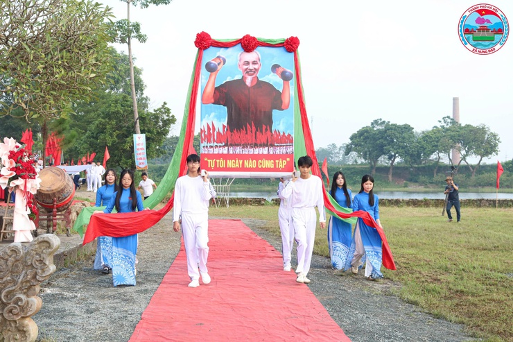 XÃ HƯNG ĐẠO HƯỞNG ỨNG NGÀY THỂ THAO VIỆT NAM 27/3- Ảnh 1.