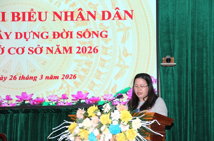 Hội nghị đại biểu Nhân dân xã Hòa Lạc: Chung sức xây dựng môi trường sống văn minh, hiện đại- Ảnh 8.