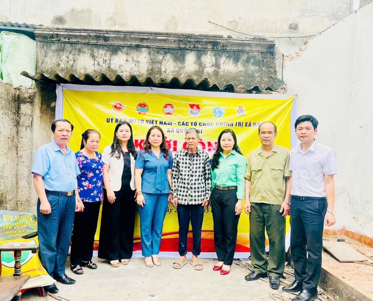 Quốc Oai khởi công xây dựng 3 Nhà Đại đoàn kết – Tiếp thêm điểm tựa an cư cho hộ khó khăn- Ảnh 2.