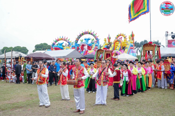 NHỮNG HÌNH ẢNH NGÀY 26/3 (TỨC NGÀY 08/02 ÂM LỊCH) TẠI LỄ HỘI TRUYỀN THỐNG ĐÌNH SO NĂM 2026- Ảnh 12.