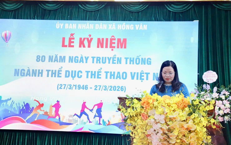 Xã Hồng Vân tổ chức Lễ kỷ niệm 80 năm Ngày truyền thống ngành Thể dục thể thao Việt Nam (27-3-1946 – 27-3-2026)- Ảnh 2.