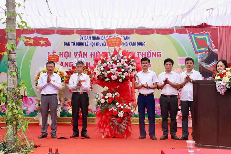 Lễ hội truyền thống Làng Xâm Động, xã Hồng Vân, thành phố Hà Nội - Ảnh 5.