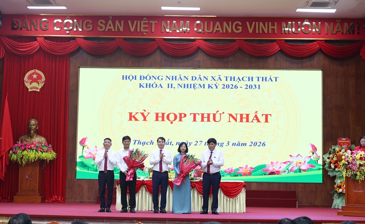 Xã Thạch Thất: Tổ chức kỳ họp HĐND thứ nhất khoá II kiện toàn tổ chức bộ máy nhiệm kỳ 2026-2031- Ảnh 10.