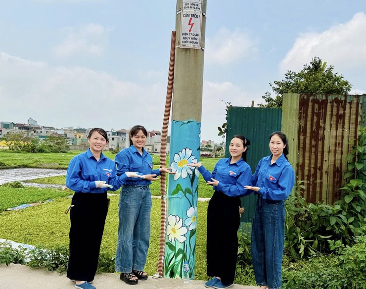 CỘT ĐIỆN NỞ HOA: ĐIỂM SÁNG TRONG THÁNG THANH NIÊN XÃ ĐẠI THANH- Ảnh 15.