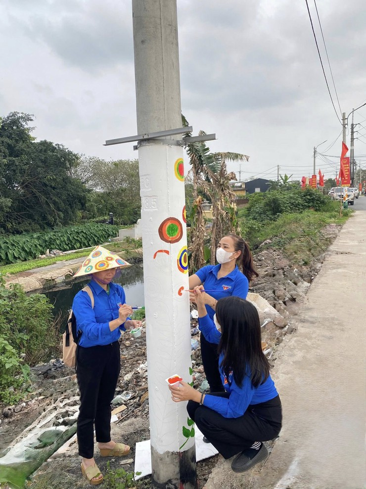 CỘT ĐIỆN NỞ HOA: ĐIỂM SÁNG TRONG THÁNG THANH NIÊN XÃ ĐẠI THANH- Ảnh 4.