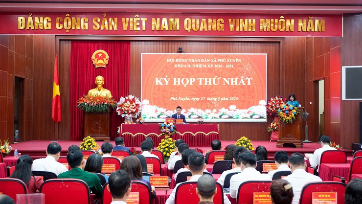 Kỳ họp thứ nhất HĐND xã Phú Xuyên khóa II, nhiệm kỳ 2026 - 2031- Ảnh 1.