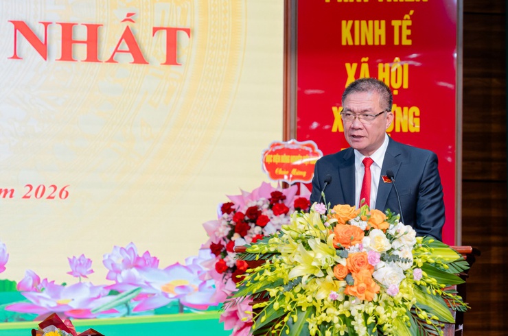 Kỳ họp thứ Nhất HĐND xã Mỹ Đức:  Kiện toàn nhân sự chủ chốt- Ảnh 9.