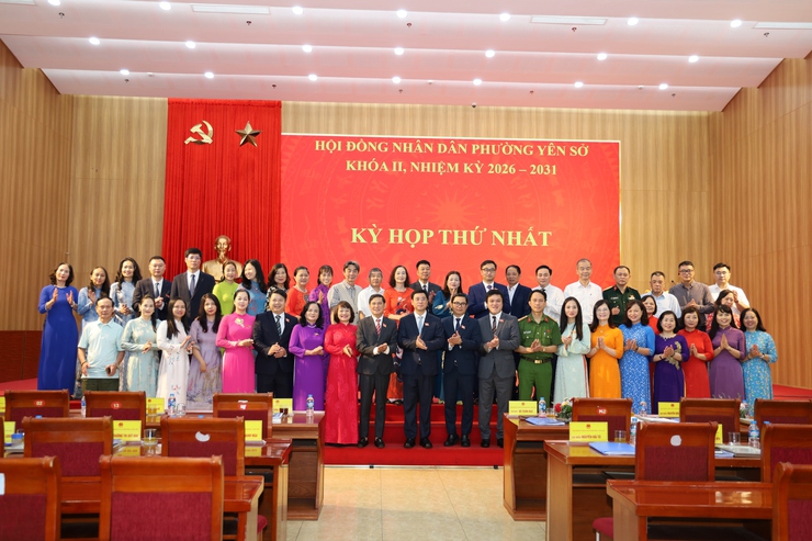 Phường Yên Sở tổ chức Kỳ họp thứ nhất, khóa II, nhiệm kỳ 2026–2031- Ảnh 7.
