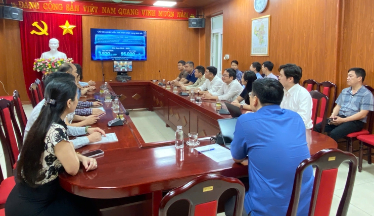 Xã Nam Phù dự hội rà soát tiến độ giải phóng mặt bằng các dự án, công trình trọng điểm trên địa bàn thành phố- Ảnh 1.