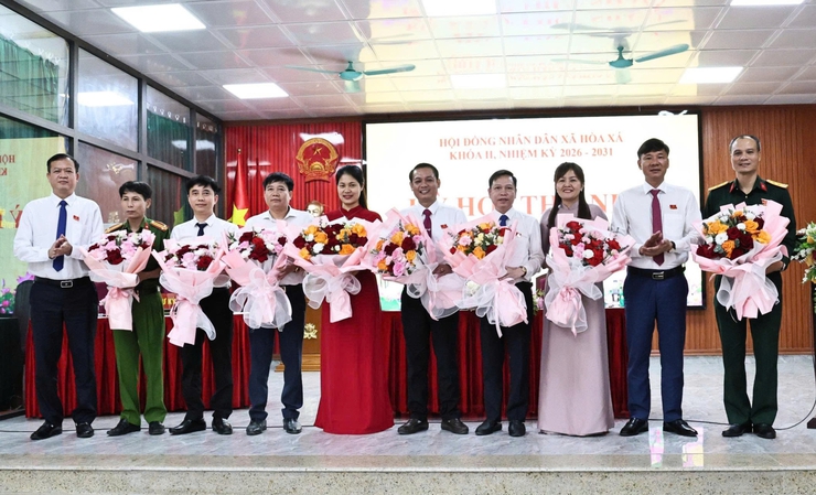 KỲ HỌP THỨ NHẤT HĐND XÃ HÒA XÁ NHIỆM KỲ 2026-2031 THÀNH CÔNG TỐT ĐẸP- Ảnh 7.