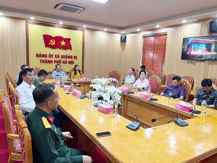 Xã Quảng Bị dự hội nghị trực tuyến tổng kết công tác bầu cử đại biểu Quốc hội khóa XVI và đại biểu HĐND các cấp nhiệm kỳ 2026-2031 của Thành phố Hà Nội- Ảnh 2.