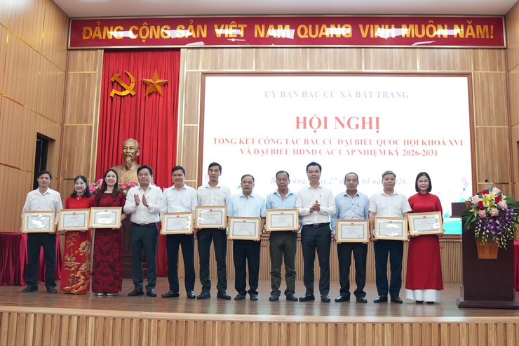 Bát Tràng tổng kết toàn diện công tác bầu cử nhiệm kỳ 2026-2031- Ảnh 4.