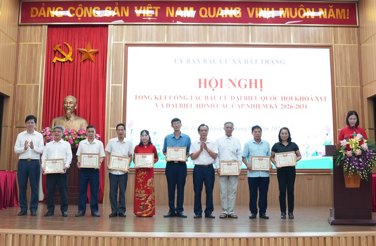 Bát Tràng tổng kết toàn diện công tác bầu cử nhiệm kỳ 2026-2031- Ảnh 7.