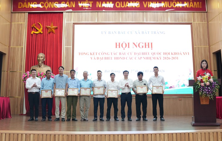 Bát Tràng tổng kết toàn diện công tác bầu cử nhiệm kỳ 2026-2031- Ảnh 9.