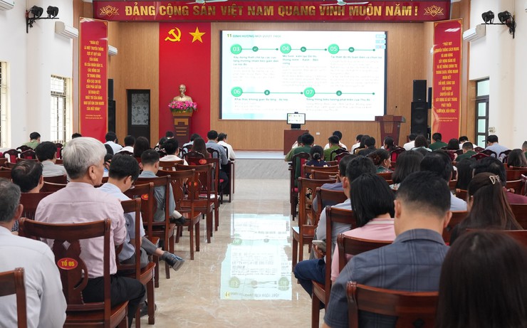 Quán triệt Nghị quyết số 02 của Bộ Chính trị về "Xây dựng và phát triển Thủ đô Hà Nội trong kỷ nguyên mới"- Ảnh 6.