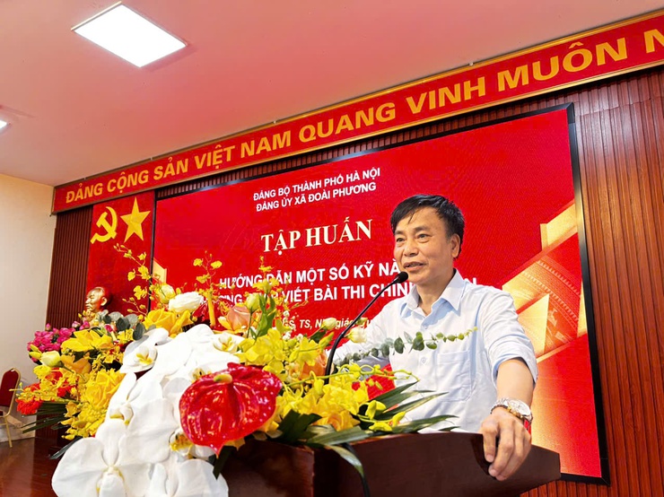 Xã Đoài Phương phát động Cuộc thi chính luận về bảo vệ nền tảng tư tưởng của Đảng năm 2026- Ảnh 3.