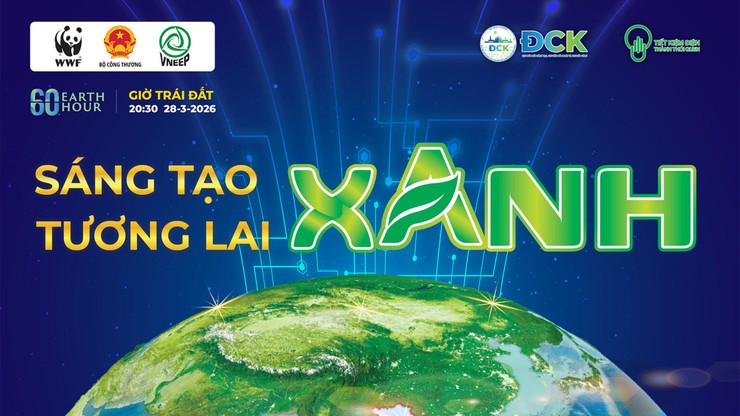 Sáng tạo xanh – Tương lai xanh”: Chung tay hưởng ứng Giờ Trái đất năm 2026- Ảnh 1.