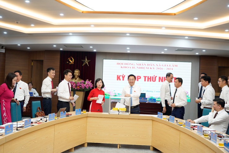 Đồng chí Nguyễn Việt Hà tiếp tục được bầu làm Chủ tịch HĐND xã Gia Lâm- Ảnh 5.