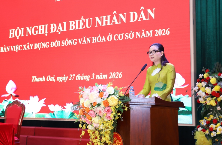 Xã Thanh Oai phát huy dân chủ, nâng cao chất lượng đời sống văn hóa ở cơ sở năm 2026- Ảnh 4.
