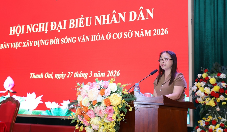 Xã Thanh Oai phát huy dân chủ, nâng cao chất lượng đời sống văn hóa ở cơ sở năm 2026- Ảnh 10.