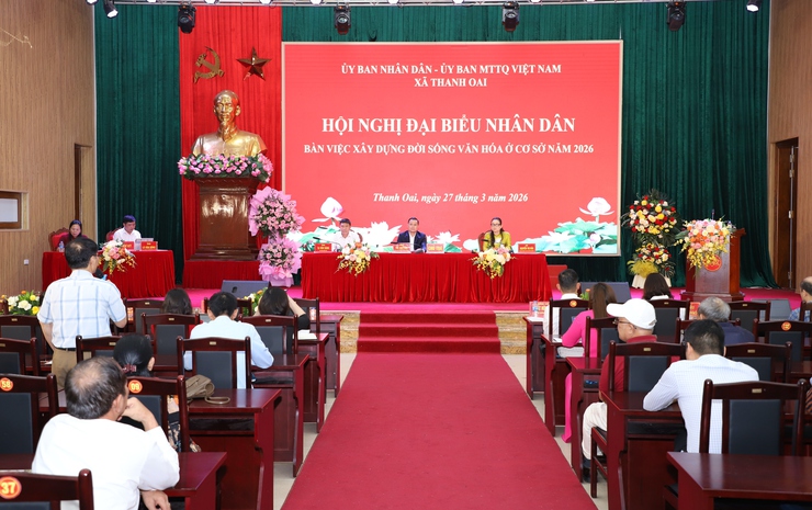 Xã Thanh Oai phát huy dân chủ, nâng cao chất lượng đời sống văn hóa ở cơ sở năm 2026- Ảnh 1.