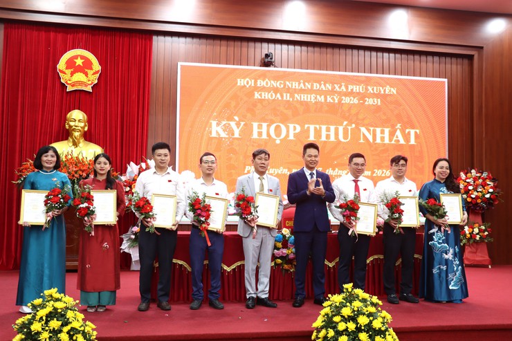 Kỳ họp thứ nhất HĐND xã Phú Xuyên khóa II, nhiệm kỳ 2026 - 2031- Ảnh 6.