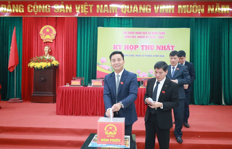 HĐND xã Minh Châu khóa XXII kiện toàn bộ máy, mở ra giai đoạn phát triển mới- Ảnh 8.