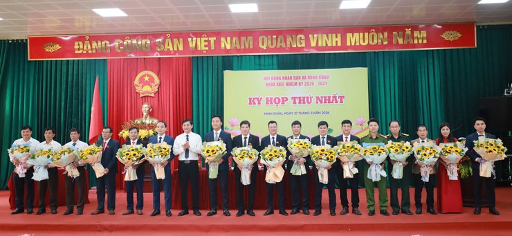 HĐND xã Minh Châu khóa XXII kiện toàn bộ máy, mở ra giai đoạn phát triển mới- Ảnh 7.