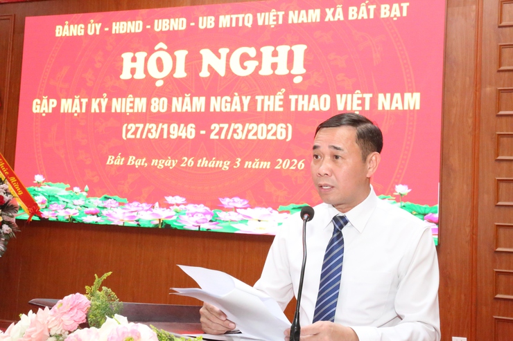 Bất Bạt tổ chức hội nghị gặp mặt kỷ niệm 80 năm Ngày Thể thao Việt Nam- Ảnh 7.