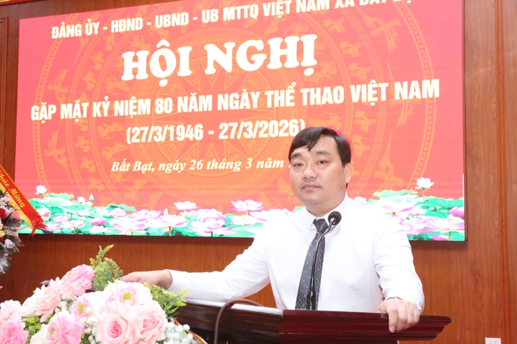 Bất Bạt tổ chức hội nghị gặp mặt kỷ niệm 80 năm Ngày Thể thao Việt Nam- Ảnh 2.