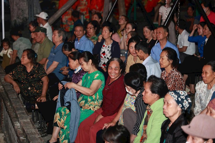 126 tay trống hội vang nhịp đoàn kết tại chương trình văn hóa - nghệ thuật xã Ứng Thiên- Ảnh 9.