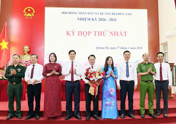 Kỳ họp thứ Nhất – HĐNĐ xã Quảng Bị khóa XXII nhiệm kỳ 2026-2031- Ảnh 14.