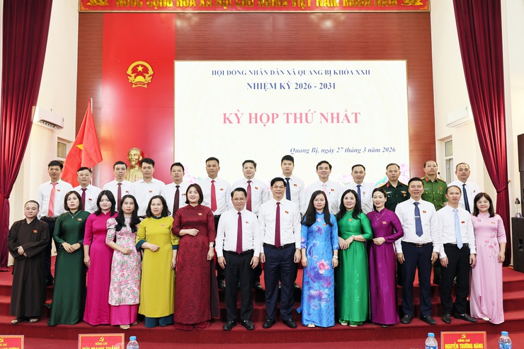 Kỳ họp thứ Nhất – HĐNĐ xã Quảng Bị khóa XXII nhiệm kỳ 2026-2031- Ảnh 17.