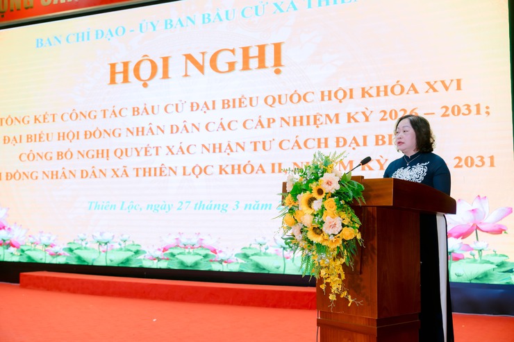 THIÊN LỘC TỔNG KẾT CUỘC BẦU CỬ: DÂN CHỦ, KỶ CƯƠNG, THÀNH CÔNG TOÀN DIỆN- Ảnh 4.