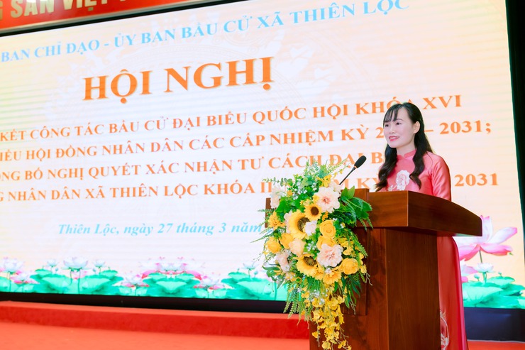 THIÊN LỘC TỔNG KẾT CUỘC BẦU CỬ: DÂN CHỦ, KỶ CƯƠNG, THÀNH CÔNG TOÀN DIỆN- Ảnh 18.