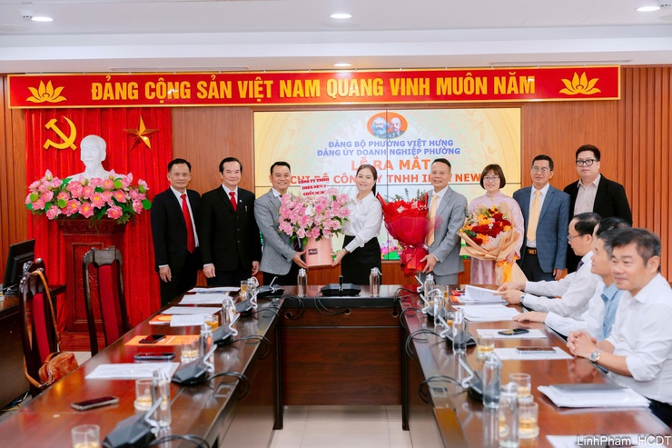 Đảng ủy Doanh nghiệp phường Việt Hưng: Phát triển tổ chức đảng trong khu vực kinh tế tư nhân qua việc thành lập Chi bộ Công ty TNHH Imex News.- Ảnh 7.