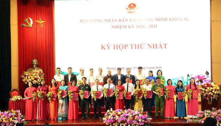 Xã Quang Minh kiện toàn bộ máy, thể hiện trách nhiệm đại biểu nhân dân trước cử tri - Ảnh 6.