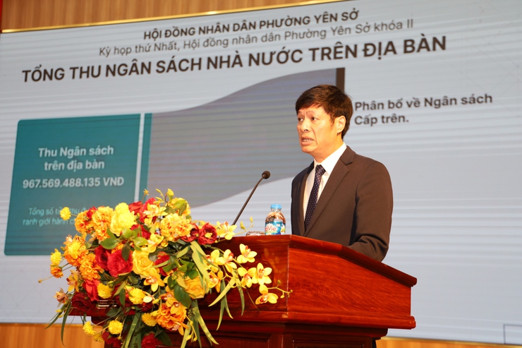 Phường Yên Sở tổ chức Kỳ họp thứ nhất, khóa II, nhiệm kỳ 2026–2031- Ảnh 8.