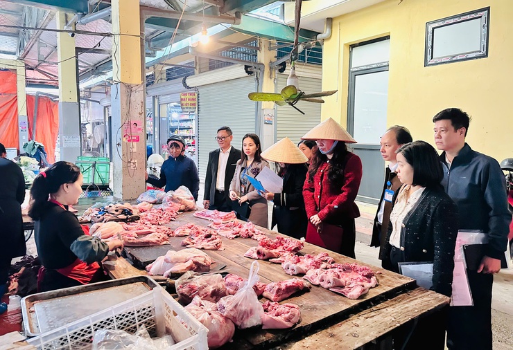 Phú Nghĩa siết chặt quản lý giết mổ, kiểm soát nguồn gốc thực phẩm- Ảnh 1.