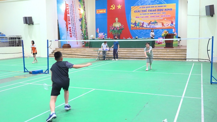 Sôi nổi Giải thể thao học sinh xã Thanh Oai năm học 2025-2026- Ảnh 1.