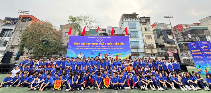 Hưởng ứng Ngày chạy Olympic Vì sức khỏe toàn dân 2026- Ảnh 7.