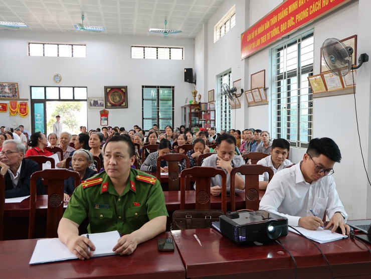 Tam Hưng tổ chức hội nghị họp dân thôn Quảng Minh triển khai công tác GPMB dự án khu đô thị mới Mỹ Hưng - Cienco5- Ảnh 4.